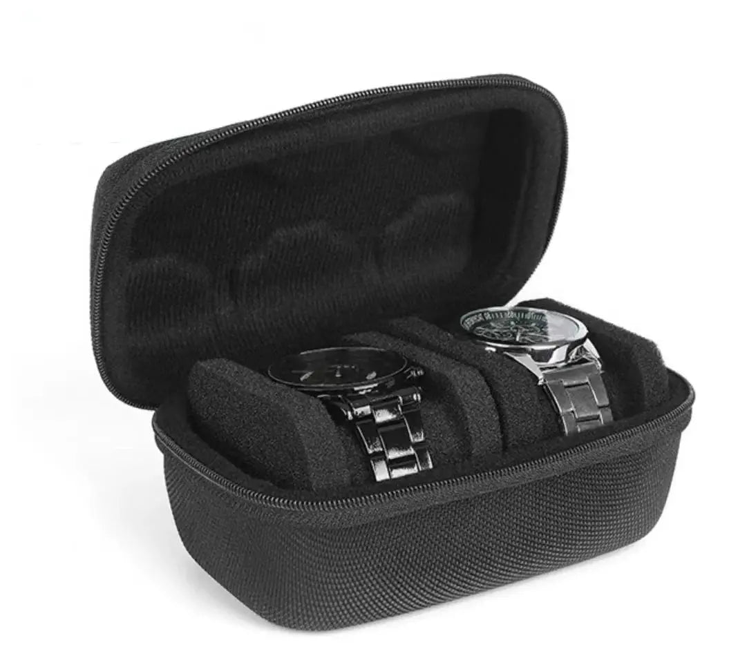 Watch Storage Box Travel Portable Watch Storage Bag 5-Digit Decoration Protection Box EVA Bag 5-Digit Watch Box