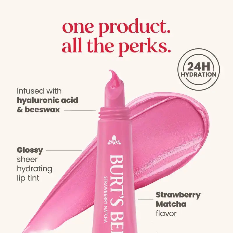Burt'S Bees Beeswax Hydrating Lip Tint - 24-Hour Hydration, Sheer Tint Finish