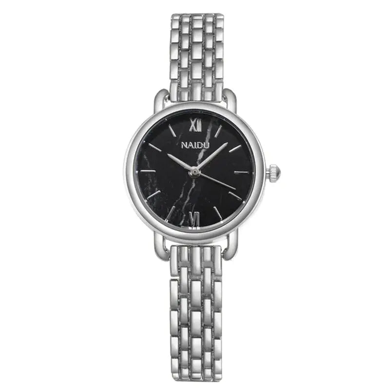 Women Watches New NAIDU Rose Gold Silver Ladies Bracelet Watch Womens Quartz Dress Wristwatch Feminino Reloj Mujer Kol Saati