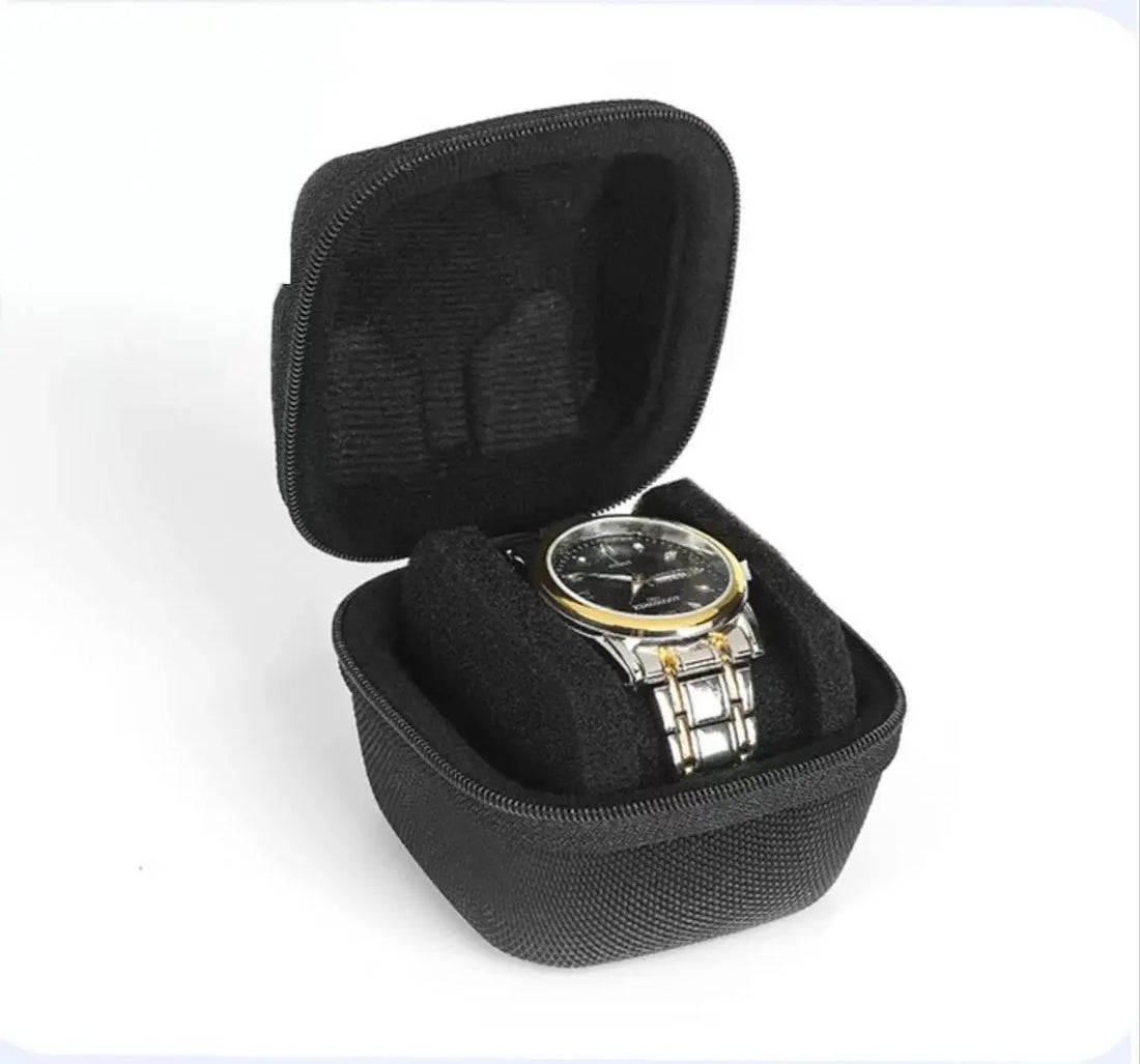 Watch Storage Box Travel Portable Watch Storage Bag 5-Digit Decoration Protection Box EVA Bag 5-Digit Watch Box