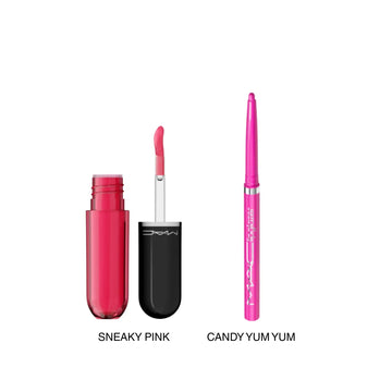 MAC Pink Lip Duo including a lip tint and glossy liner