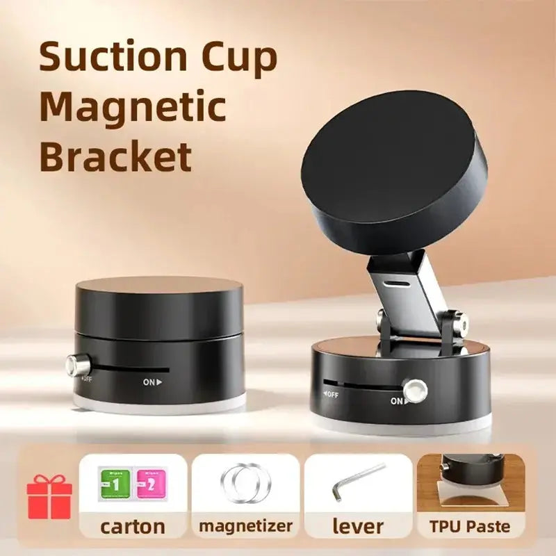 Foldable mini magnetic mobile phone holder for cars