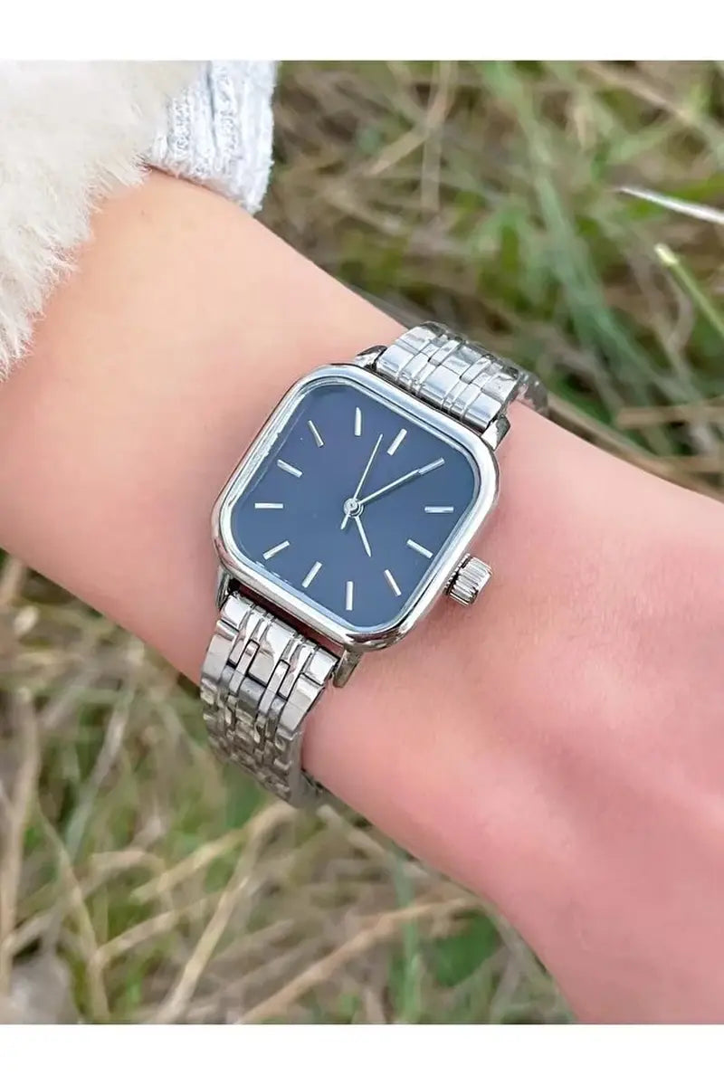 Retro Minimal Square Dial Women’S Watch | Elegant Wrist Watch Euro Drawer