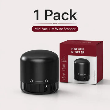 Vacuum Sealing Preservation Function This Wine Stopper Features Vacuum Function to Pump Excess Air Out of Wine Bottles, Slow down Oxidation and Keep Leftover Wine