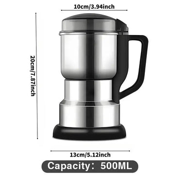 Springtok 300W Electric Coffee Grinder, Stainless Steel Blade Mill for Coffee Beans, Spices & Nuts, Powerful Kitchen Grinding Tool